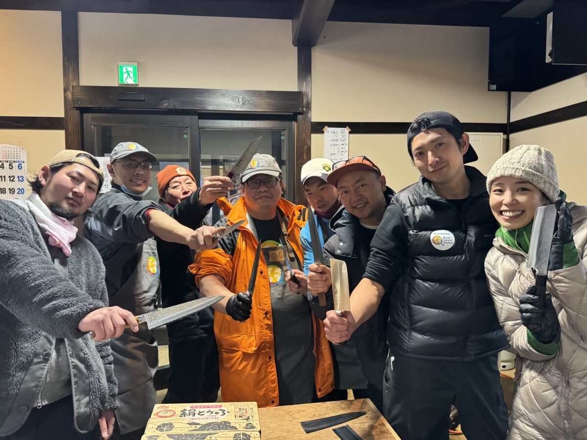 炊き出しチーム「輪島セントラルキッチン」の仲間たち