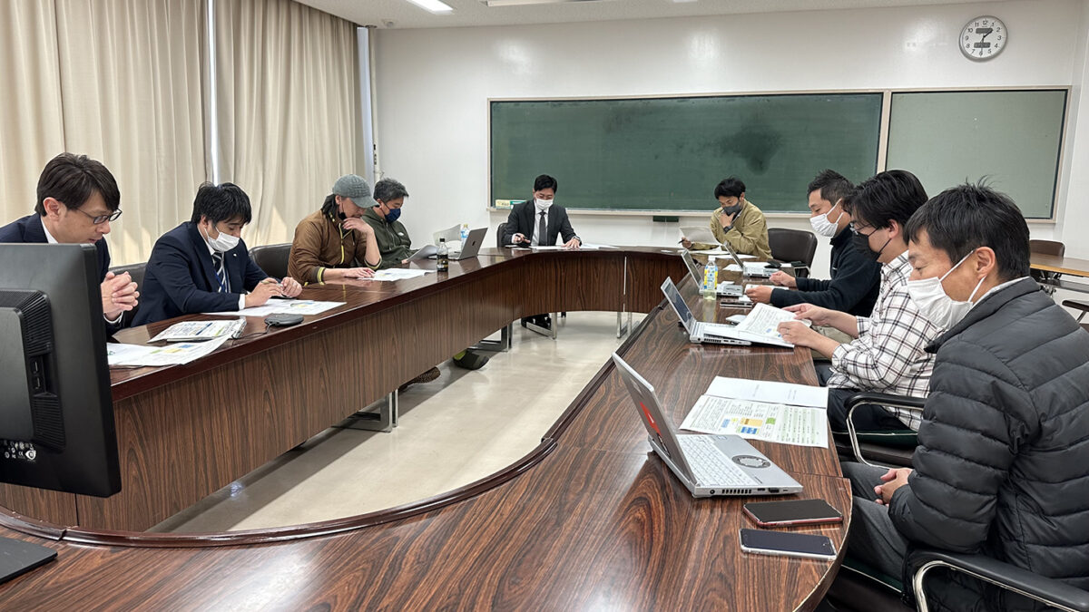 2023年の珠洲市オーガニックビレッジ協議会の設立総会。珠洲市産業振興課、瀬法司農園、農事組合法人こうぼうアグリ、浦野農園、SUZU合同会社、農業生産法人ベジュール合同会社、株式会社NAIAなどが立ち上げから参画