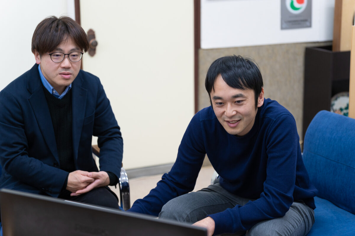 玉地さんは、白井さん