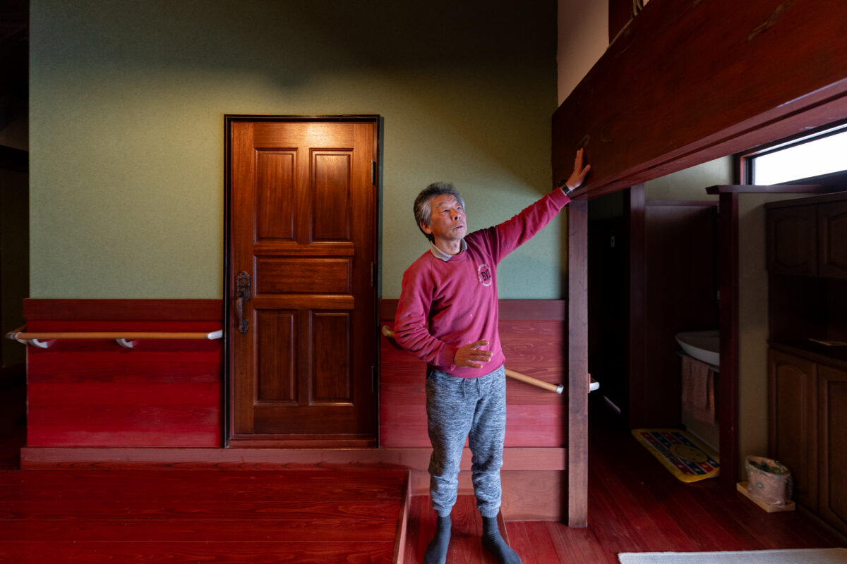 これだけの太さと長さの梁はなかなかお目にかかれない