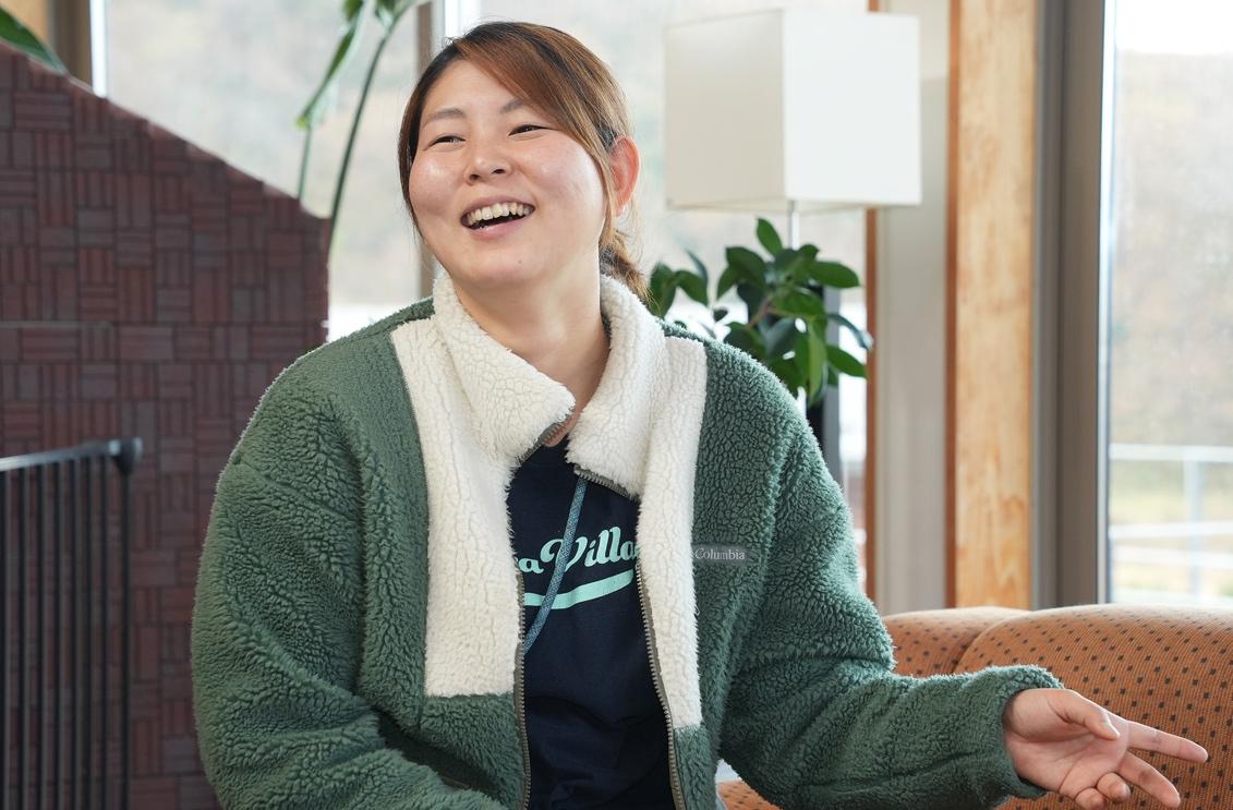 「安心できる場所として灯りをともし続けたい」と話す山口侑香さん（撮影：2025年12月　関口威人）