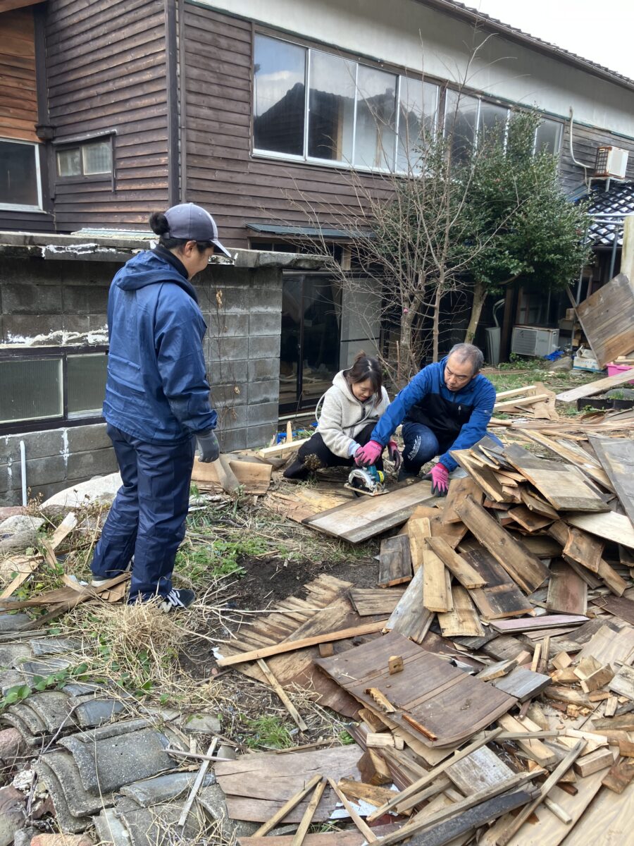 2025年の年末に行った里海ベースのDIY