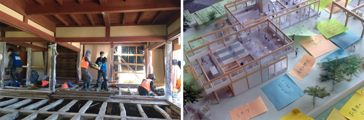 ボランティアのコーディネート、コミュニティスペースの運営など幅広く活動
