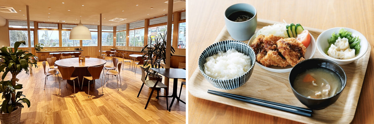 「TADAIMA」1階の交流スペース・食堂はゲストもスタッフも自然体で過ごせる心地よい空間