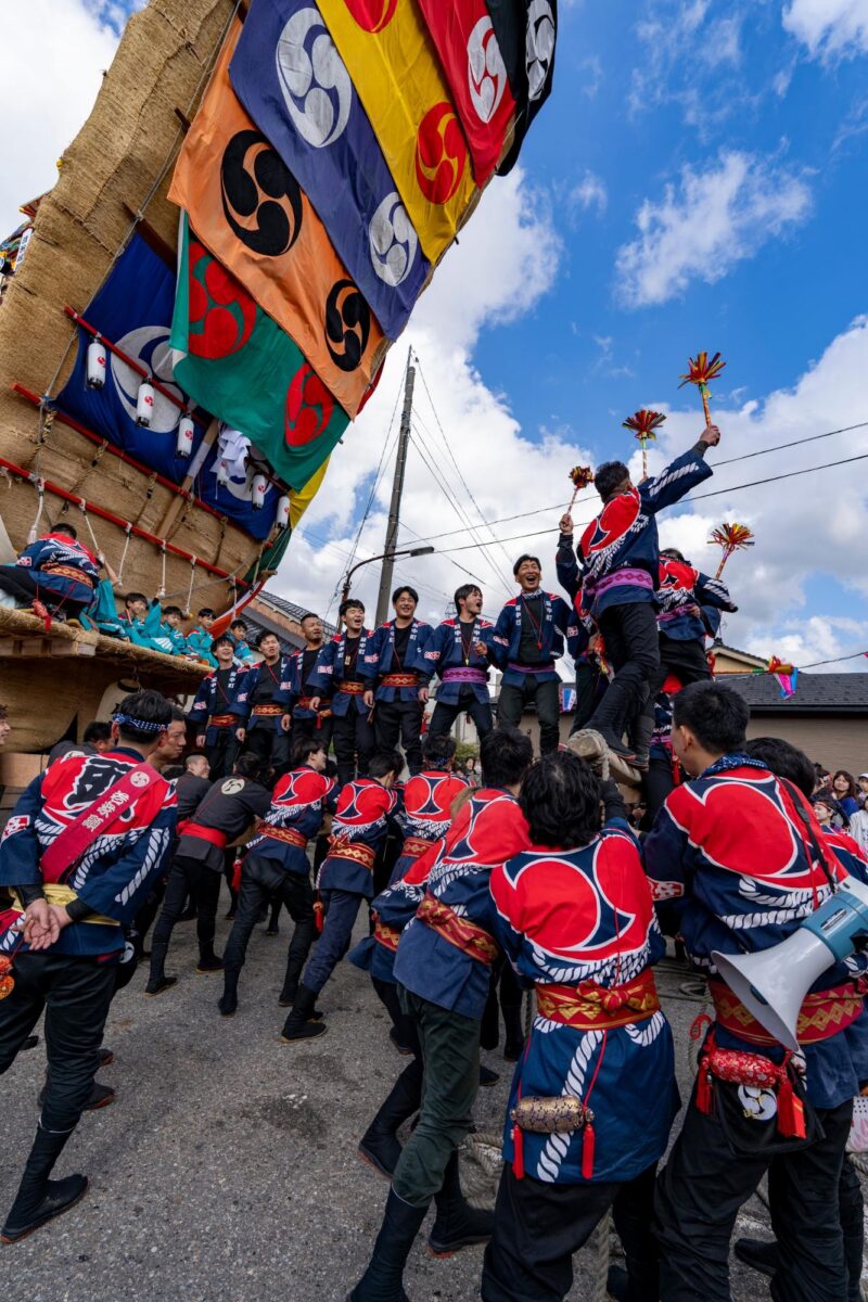大梃子 辻回し（画像提供：佐原博之氏）