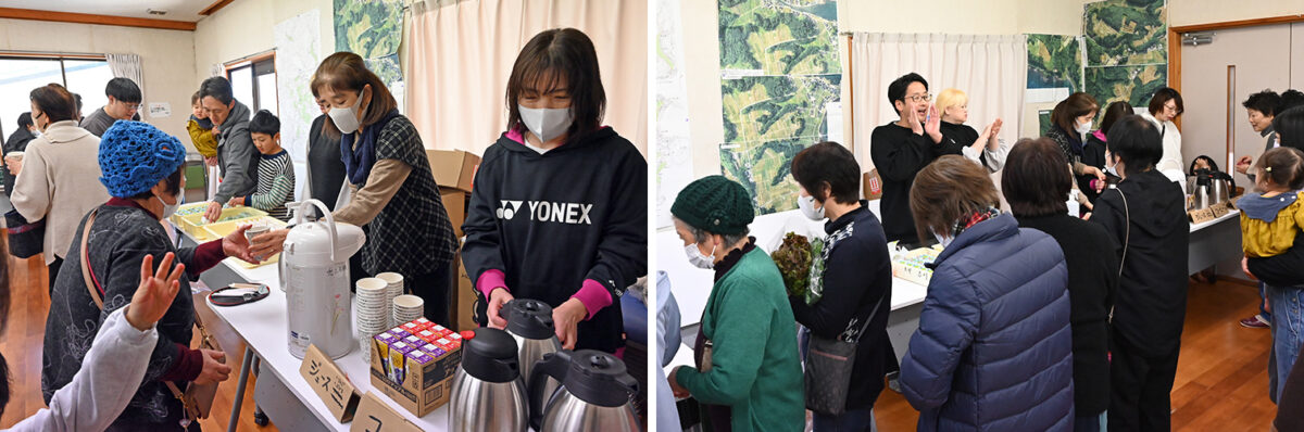 東井さん兄弟は、発災後に自分の故郷・穴水町甲(かぶと)地区の未来を想い集まった「穴水町甲復興団」(https://www.kabuto-fukkodan.org/)のメンバーとして、被災者同士で助け合い、高齢者や住民が安心・安全な町や地域を作るための活動をしている