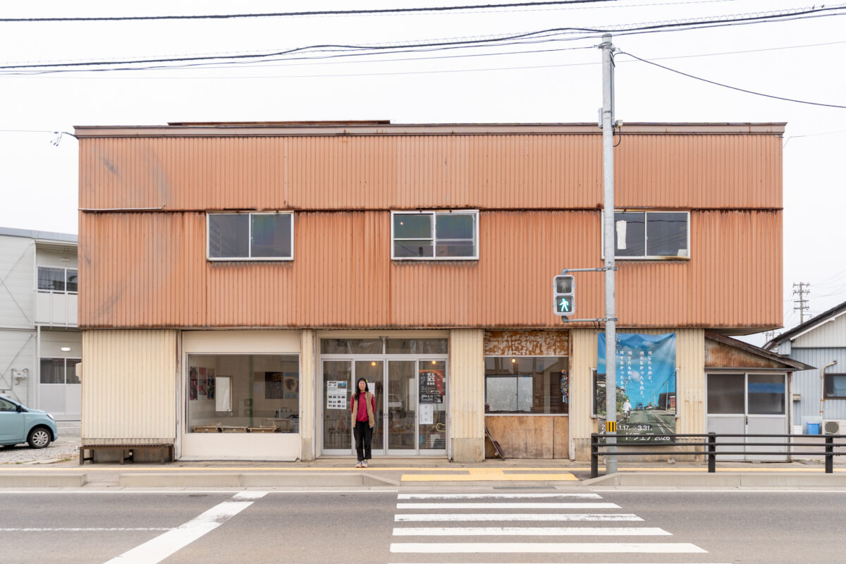 ひときわ目を引くユニークな建物。こちらがスズレコードセンター